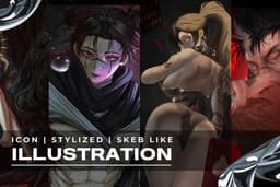 รับวาด Illustration | Concept Art | Character Design | Light Novel Book Cover