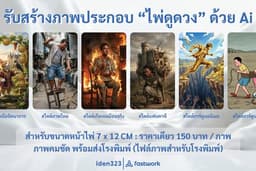 รับสร้างภาพประกอบไพ่ดูดวงด้วย Ai ออกแบบไพ่ออราเคิล ไพ่ทาโรต์ การ์ด