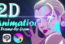 รับทำแอนิเมชัน 2 มิติ วาดมือแบบ เฟรม-บาย-เฟรม (Hand drawn) // By Mix animator