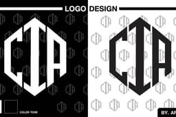 ออกแบบLogo CIA Customize / Logo Brand / Logo Luxury / Logo Cartoon