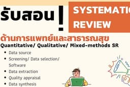 สอนการทำ Systematic review