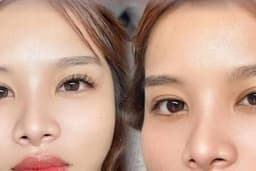 (ทั่วกทม) ต่อขนตาทรง Wet look