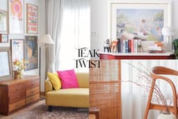 สตูดิโอให้เช่าแสงธรรมชาติ Castlet Studio : Teak Twist