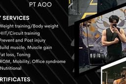 เทรนเนอร์ส่วนตัว/เทรนเนอร์คอนโด/Personal Trainer/พระราม3หรือระแวกใกล้เคียง