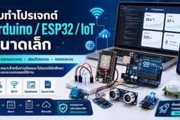 ชื่องาน รับทำโปรเจกต์ Arduino / ESP32 / IoT ขนาดเล็ก