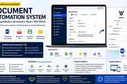 🚀 ระบบ Generate Word / PDF จากฟอร์มออนไลน์ (Document Automation)