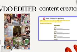 vdo editor และ content creator