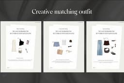 Creative Matching Outfit