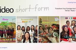 รับตัดต่อคลิป TikTok / Reels / Shorts สไตล์ Vlog & Lifestyle