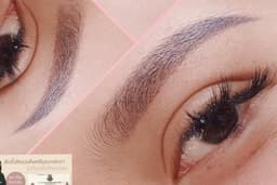 สักคิ้วสีฝุ่น 3D (Ombre)