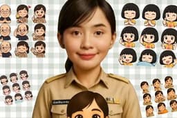 รับสร้างสติกเกอร์ไลน์ด้วย Ai พร้อมยื่น ส่งเป็นของขวัญ