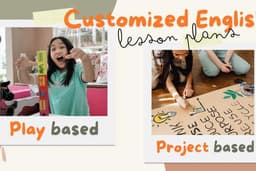 รับออกแบบแผนการสอนภาษาอังกฤษเฉพาะบุคคล (Customized English Lesson Plan) สำหรับเด็กอายุ 2-12 ปี