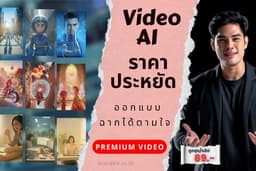 รับทำ Video Content ด้วยระบบ AI งานเร็ว ราคาประหยัด คุณภาพ 5️⃣⭐