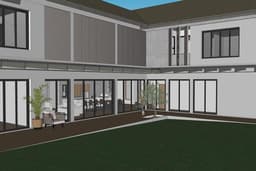 รับขึ้นโมเดล sketch up/ 3D ภายนอก ภายใน /render