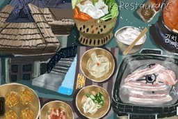 รับวาดรูปอาหาร/ของกิน ประกอบฉาก/โฆษณา