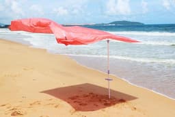 OEM Costamarino umbrella RED (ร่มกันแดด)