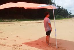 OEM Costamarino umbrella ORANGE (ร่มกันแดด)