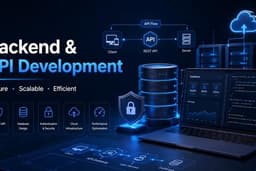 รับพัฒนา Backend / API / Database สำหรับเว็บไซต์และระบบออนไลน์