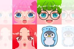 วาด character แฟนอาร์ต และภาพวอเปเปอร์โปรไฟล์