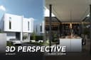 รับออกแบบ 3D Perspective เริ่ม 3 รูป/มุม 2500 บาท เเละ 3D Animation