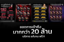 รับออกแบบ กราฟิก ภาพ โปสเตอร์ ทุกชนิด การันตรี คนเข้าถึง หลักล้าน แก้งานฟรี!!
