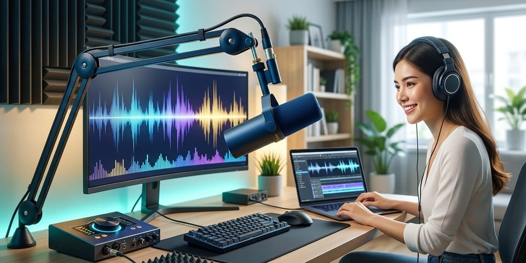 สร้าง AI Voice Over