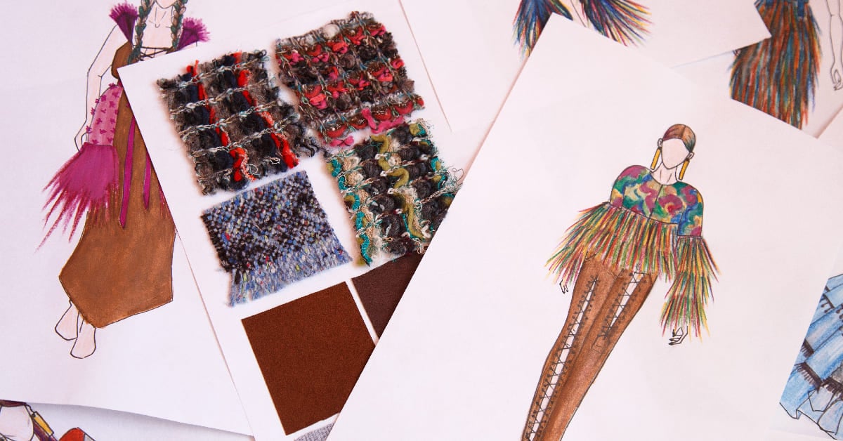 วาด/ออกแบบแพทเทิร์นเสื้อผ้า