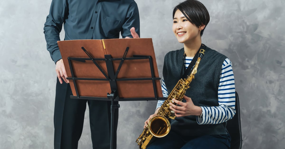 เรียนแซกโซโฟน