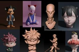 รับปั้น 3D Model / Character / ฟิกเกอร์ / Artoy/ อื่นๆ