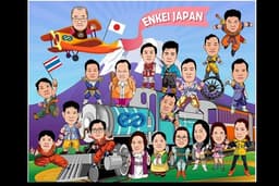 วาดการ์ตูนล้อเลียน( Illustrator)หน้าเหมือน งานไว ให้ไฟล์ .AI ไม่มีกั๊ก