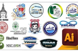 รับ Draft รูปภาพ/โลโก้ เป็น vector ไฟล์ .AI
