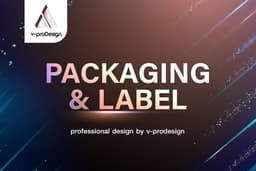 Graphic & Design (Label & Packaging)+Mock up3D Free