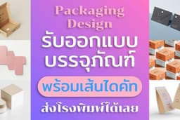 รับออกแบบบรรจุภัณฑ์สินค้า และกราฟฟิกสำหรับพิมพ์บนบรรจุภัณฑ์