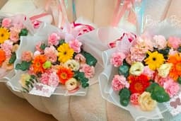 ช่อดอกไม้สีสันสดใส Color Mix size M