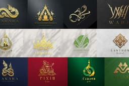 Logo Design l โลโก้ ลายไทย