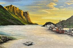 Landscape Painting - วาดภาพสีอะคริลิค