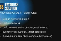 Design Network Solution,แก้ไขปัญหา Network,ติดตั้งอุปกรณ์ Network และตู้ Rack, รับจัดระเบียบสาย LAN