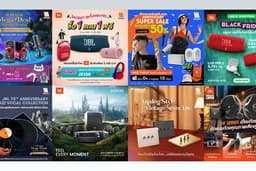 ออกแบบAds/Banner/Content สำหรับลง Social Media