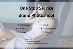 รับถ่ายเสื้อผ้าแฟชั่น ช่างภาพ + นางแบบ + ครีเอทีฟ + สตู ครบ คุ้ม !!