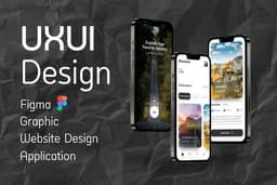 รับออกแบบ UX/UI Design Application , Website