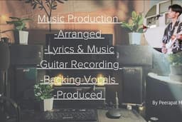 รับงาน Music Production ( produce , arrange , beat-maker , lyrics , music )