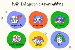 รับทำ Infographics ส่วนบุคคล หน่วยงาน หรือร้านค้า