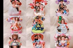 โมเดลตุ๊กตาดินปั้น ของขวัญสำหรับคนพิเศษที่มีชิ้นเดียวในโลก