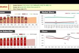 รับทำ Presentation กราฟ Dashboard Visualization
