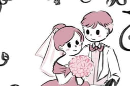 พรีเซนเทชันงานแต่ง Wedding Presentation Minimal Style, Video โปรโมสินค้าแนวลายเส้น